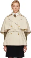 Max Mara Beige Sigfrid Jacket In White