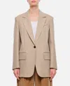 Max Mara Beige Single-breasted Blazer
