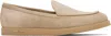 Max Mara Beige Soft Moc Loafers