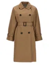 Max Mara Beige Strench Trench Coat