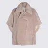 Max Mara Beige Tebe 1 Capes In Multi