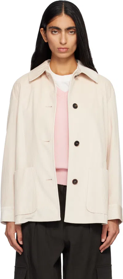 Max Mara Beige Trau Jacket In Neutral