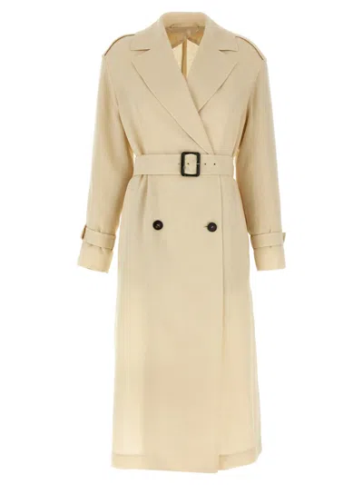 Max Mara Beige Vieste Trench Coat