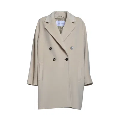 Max Mara Beige Wool And Cashmere Icon Pila Coat