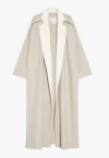 Max Mara Beige Wool Cashmere Coats In Brown
