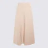 Max Mara Beige Wool Giberna Skirt In Neutral
