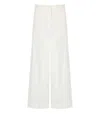 Max Mara Bellico White Pants In White
