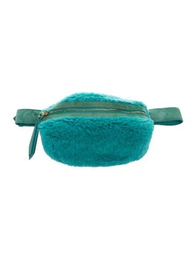Pre-owned Max Mara Belt Bag In Blue