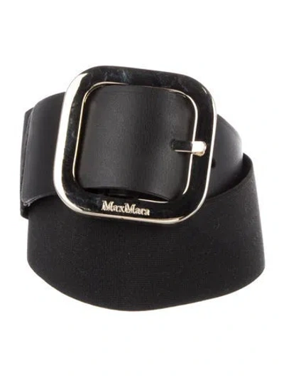 Pre-owned Max Mara Belt In Black