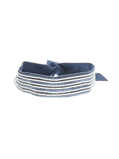 Pre-owned Max Mara Belt In Blue
