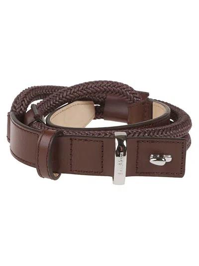Max Mara Belt In Brown