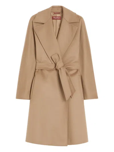 MAX MARA BELT-FASTENING COAT