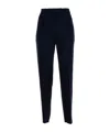 Max Mara Belt-loop Casual Pants In Black