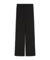 Max Mara Belt Loop Casual Pants In Black
