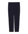 Max Mara Belt Loop Casual Pants In Blue