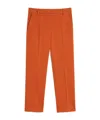 Max Mara Belt Loop Casual Pants In Brown