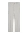 Max Mara Belt-loop Casual Pants In Gray