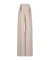 Max Mara Belt Loop Casual Pants In Neutral