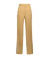 Max Mara Belt-loop Casual Pants In Nude