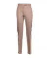 Max Mara Belt-loop Casual Pants In Nude