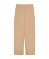 Max Mara Belt-loop Casual Pants In Nude