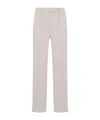 Max Mara Belt-loop Casual Pants In Pink