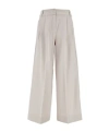 Max Mara Belt-loop Casual Pants In White