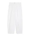 Max Mara Belt-loop Casual Pants In White
