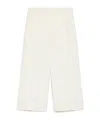 Max Mara Belt-loop Casual Pants In White