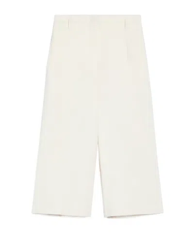 Max Mara Belt-loop Casual Pants In Tan