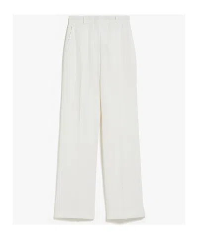 Max Mara Belt-loop Casual Pants In Multi