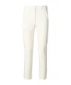Max Mara Belt-loop Casual Pants In White
