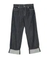 Max Mara Belt Loop Jeans In Black