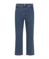 Max Mara Belt-loop Jeans In Blue