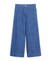 Max Mara Belt-loop Jeans In Blue