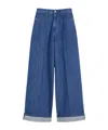 Max Mara Belt Loop Jeans In Blue