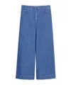 Max Mara Belt-loop Jeans In Blue