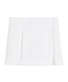 Max Mara Belt-loop Shorts In White