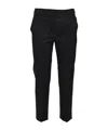Max Mara Belt Loops Slacks In Black
