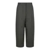 Max Mara Belt Loops Slacks In Black