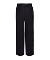 Max Mara High Waist Slim Fit Trousers In Black