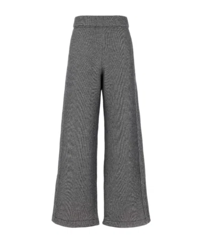Max Mara Belt Loops Slacks In Gray