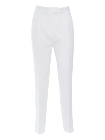 Max Mara Studio Eguale Long Trouser In White