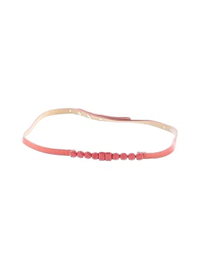 Pre-owned Max Mara Belt In Red