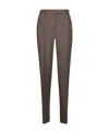 Max Mara Gonzaga Micro Fantasy Pants In Brown