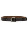 Max Mara Belt With Buckle In Brown