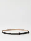Max Mara Adjustable Length Newplate 15 Belt In Black