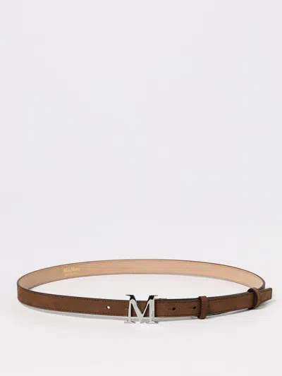Max Mara Belt Woman  In Brown