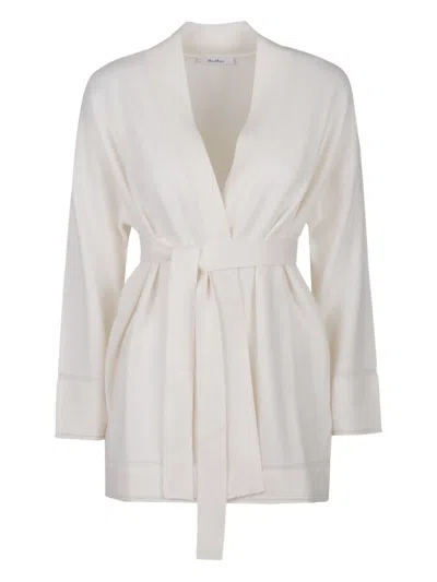 MAX MARA BELTED CASHMERE CARDI-COAT