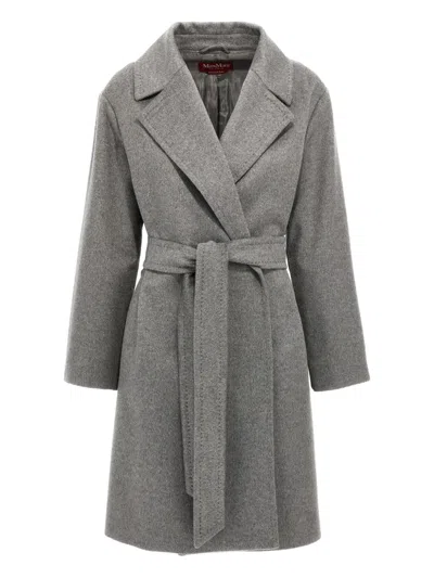 MAX MARA BELTED CASHMERE COAT
